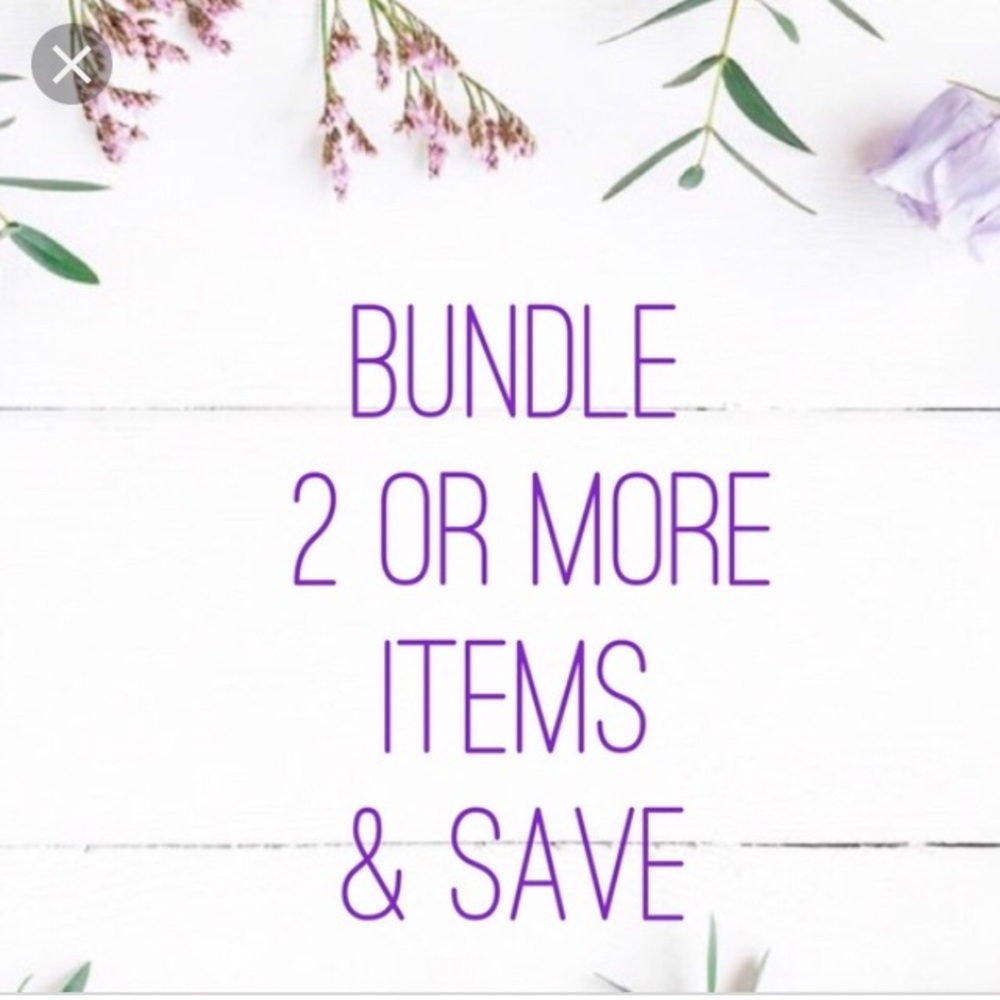 Bundle & Save 5% 🥰 Discounts grow as bundles grow